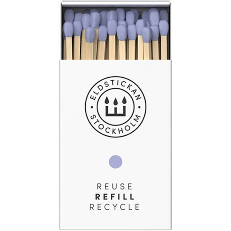 Fyrstikkeske Liten Refill, Lavendel