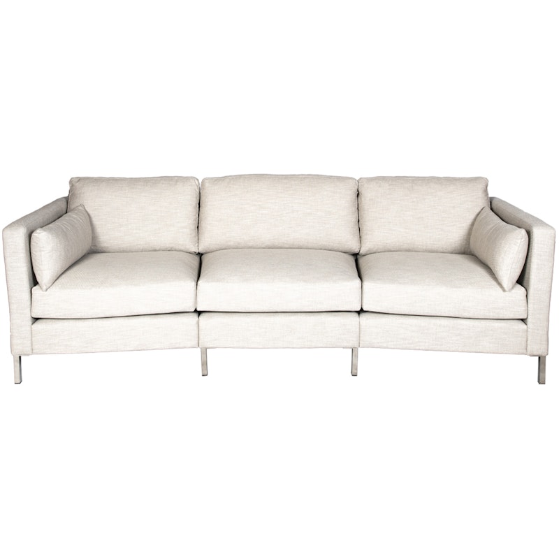 Wave Sofa 3-seters Curved Pk1, Nolita Almond 01