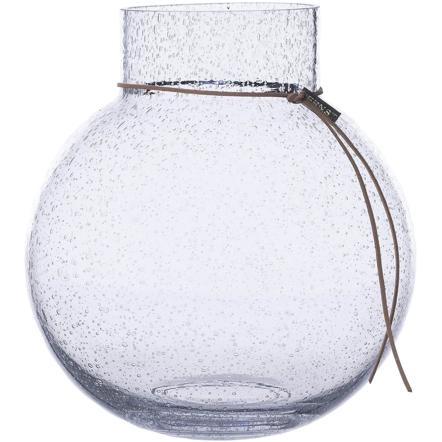 Bubble Glassvase H:25 cm
