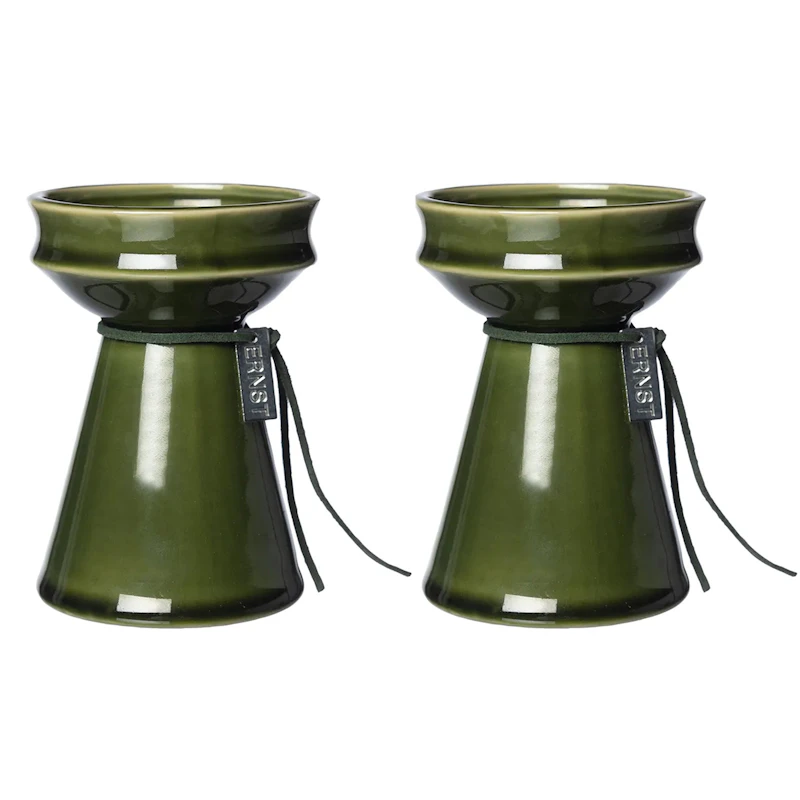 Løkvase H12 cm, 2-pk