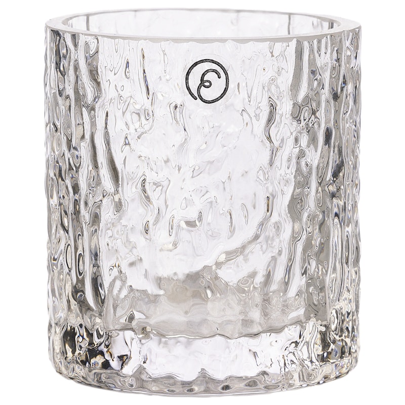 Glassvase / Lyslykte 6,5 cm