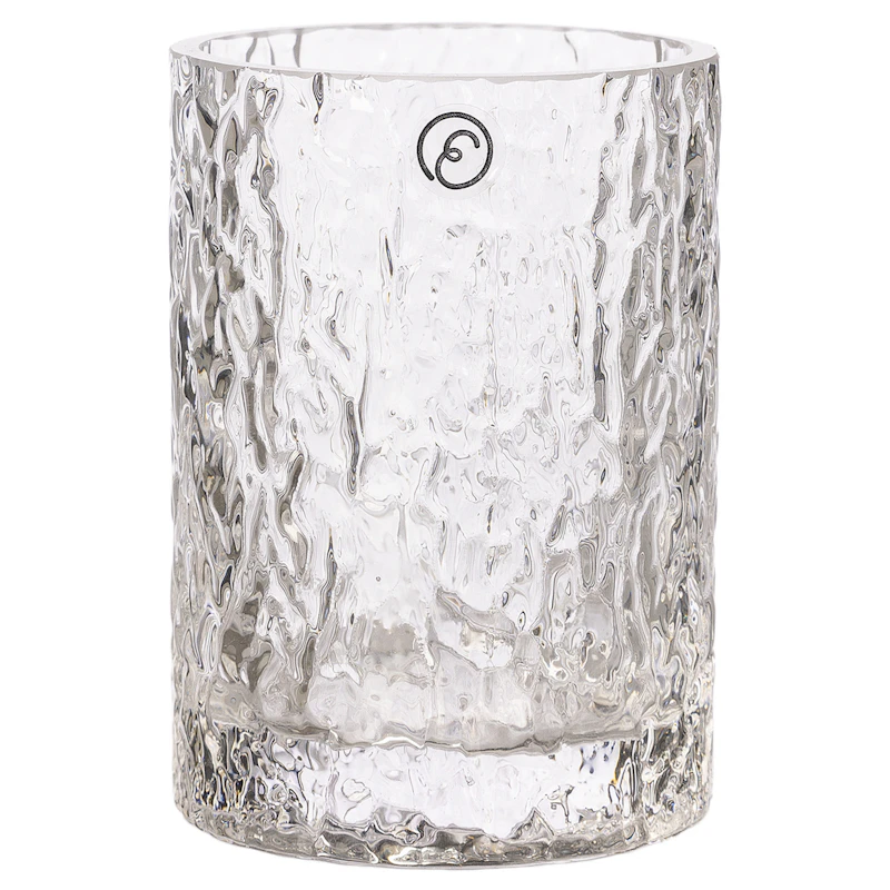 Glassvase / Lyslykte 8,5 cm