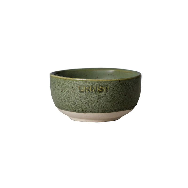 Skål 8 cm, Grønn / Hvit