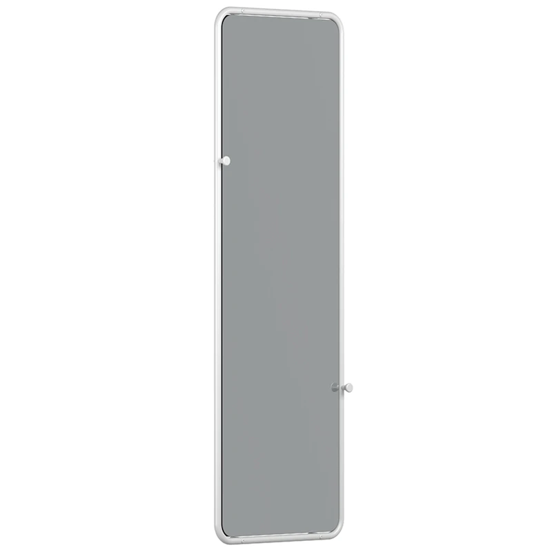 Classic Veggspeil 40x120, Hvit