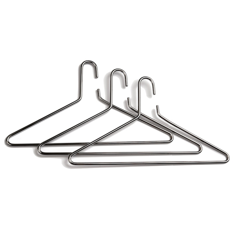 Triangle Henger 3-pk,  Chrome