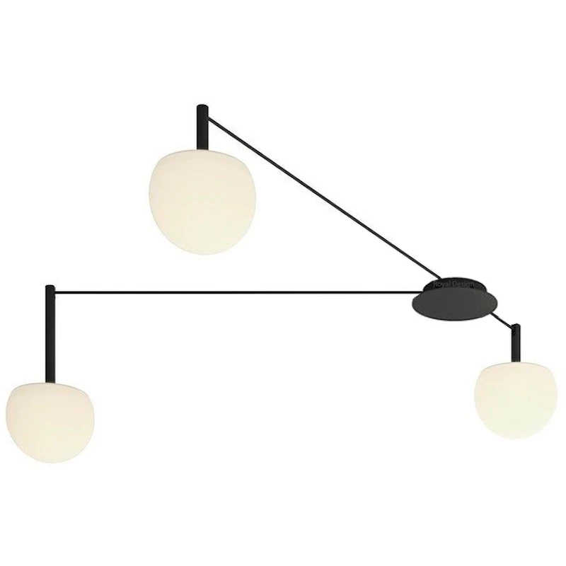 Circ R30.2S1M Taklampe, Svart