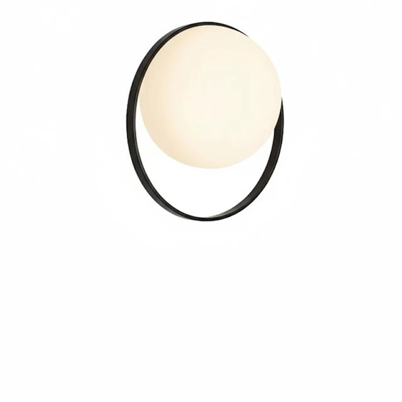 Circ Vegglampe Svart