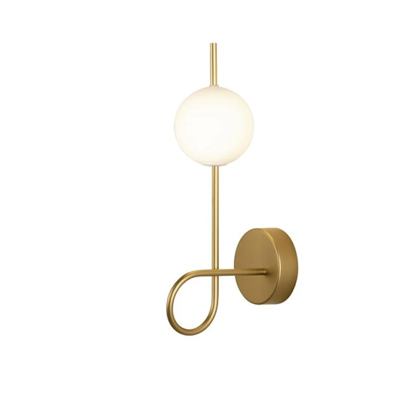 Loop Vegglampe Gull