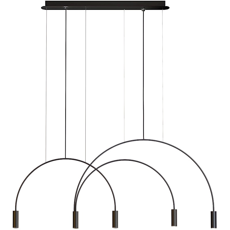 Volta L78S.1D1T-W Pendel, Svart / Svart / Svart
