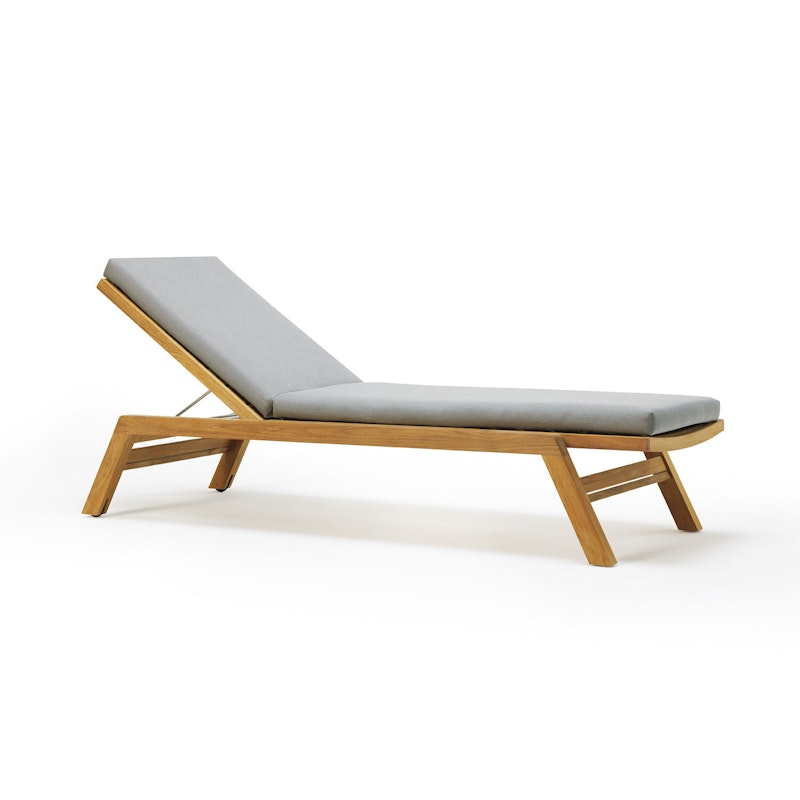 Costes Solseng med Pute, Teak / Nature Grey