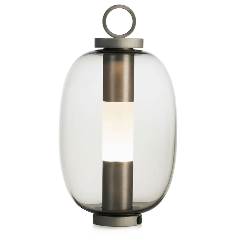 Lucerna Lanterna Bordlampe Oppladbar, Aluminium / Antrasitt