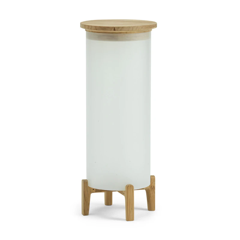 Shake Gulvlampe XL, Frostet Hvit