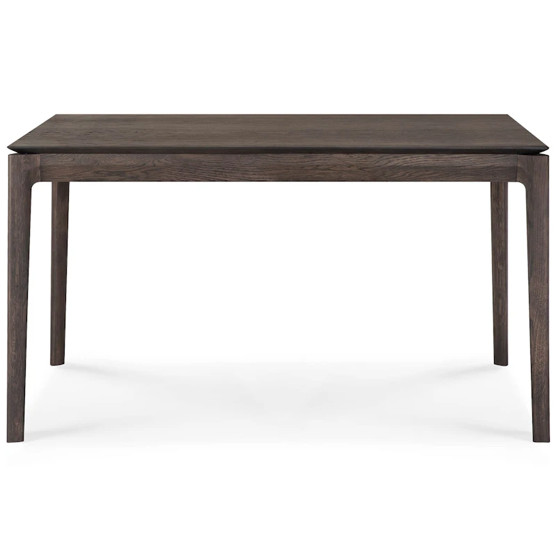 Bok Spisebord Forlengbar Mørkbeiset Eik, 140-220 cm