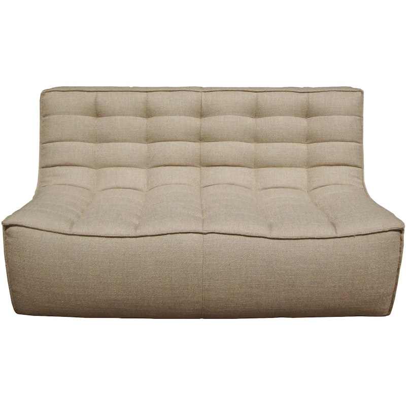 N701 Sofa, Beige 2-seters