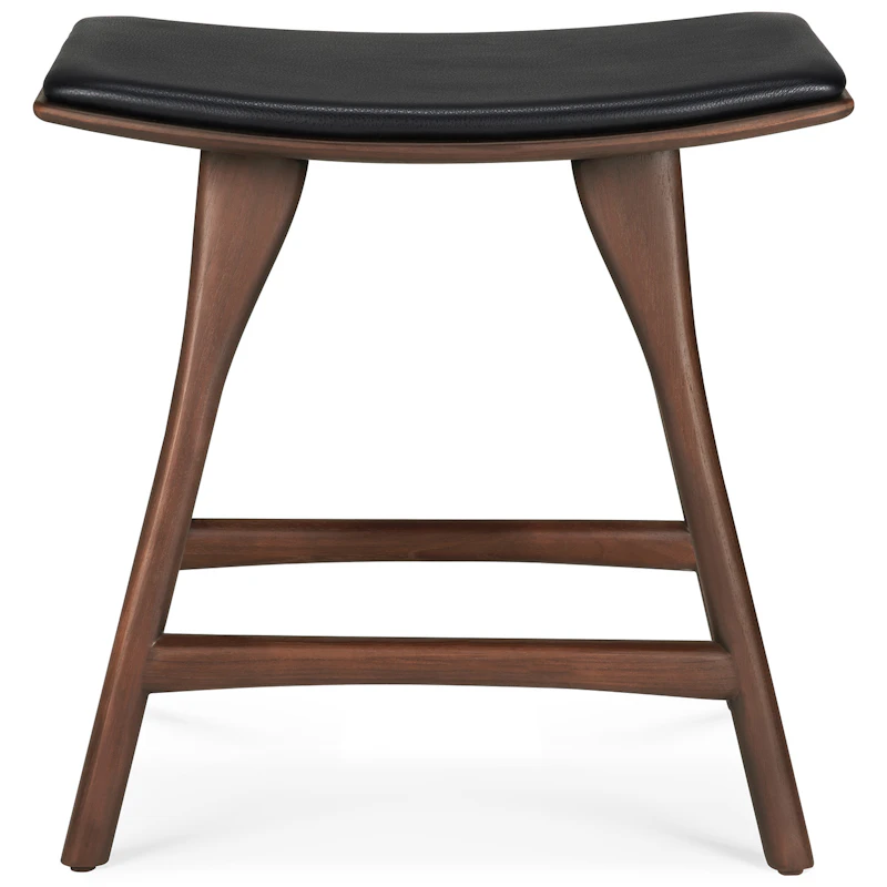 Osso Krakk, Teak / Black Leather