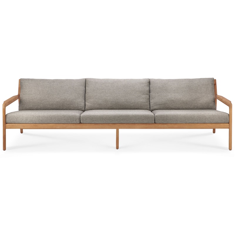 Teak Jack Sofa Outdoor Mocha, 3-seters