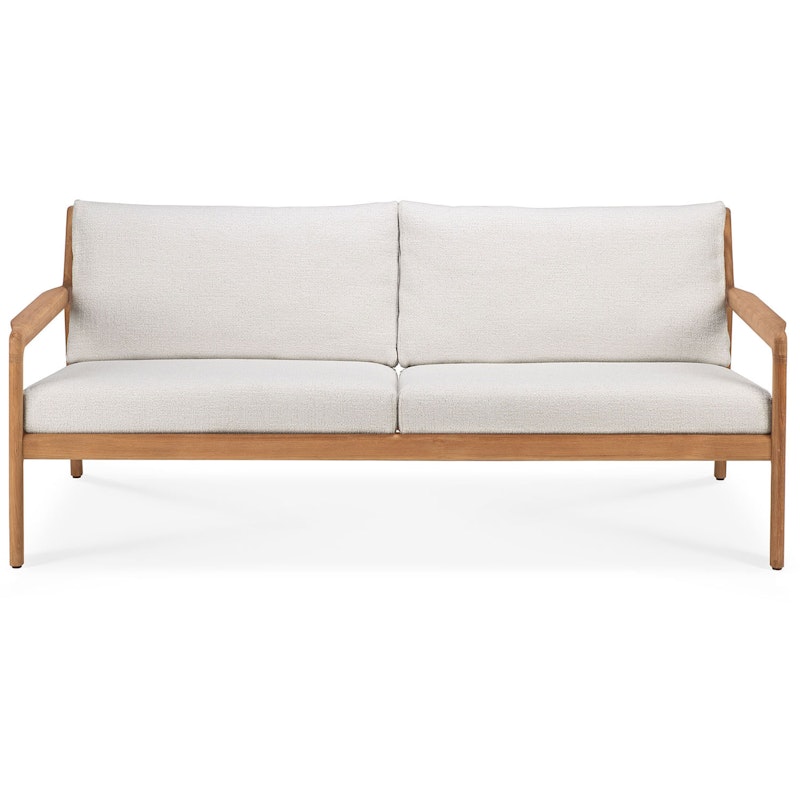 Teak Jack Sofa Outdoor Off-white, 2-seters