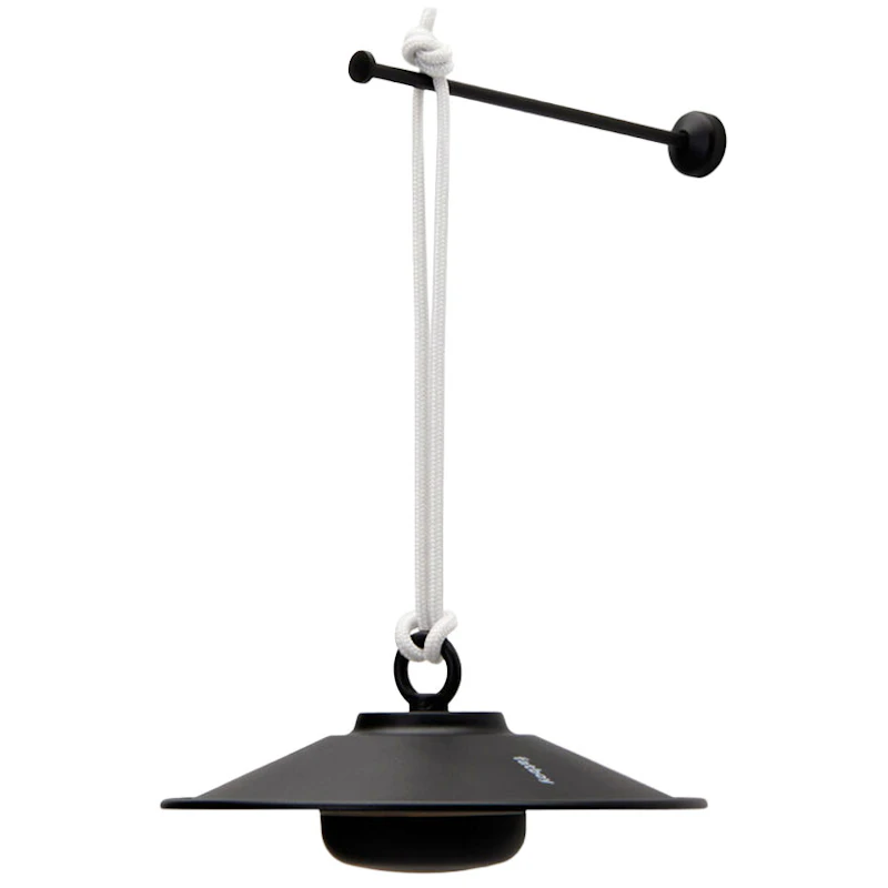 Chap-O Hengende Portabel Lampe, Sort