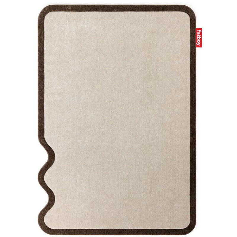 Grand Not Straight Teppe, Creme / Brun