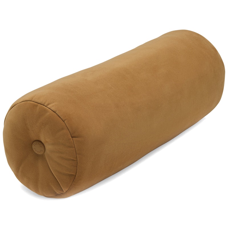 Puff Rolster Recycled Velvet Pute 24x65 cm, Almond