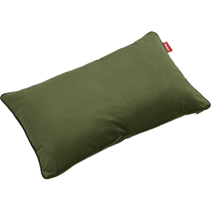 King Velvet Recycled Pute, Deep Green