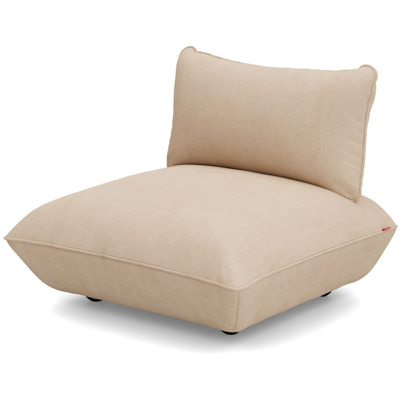Sumo Seat Cord Recycled Sofa, Beige