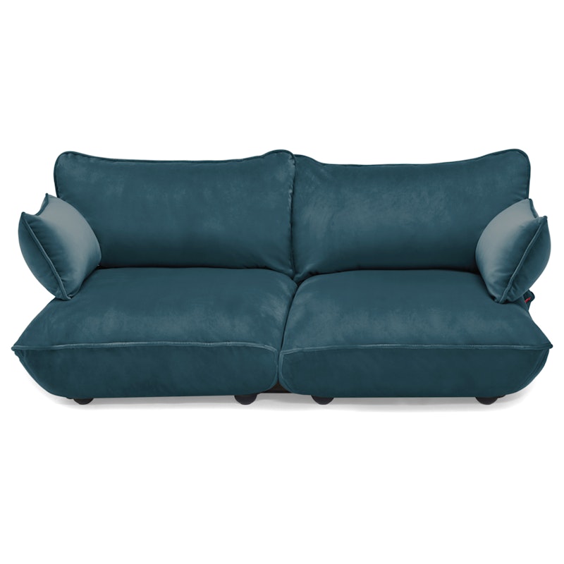 Sumo 3-Seter Sofa Fløyel, Petrol