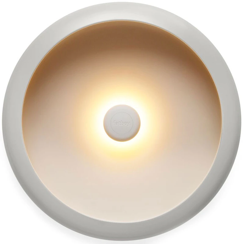 Oloha Large Portabel Lampe, Lysegrå