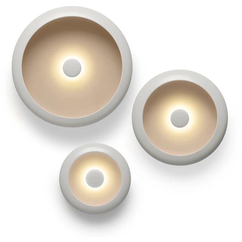 Oloha Trio Bærbar Lampe, Lysegrå