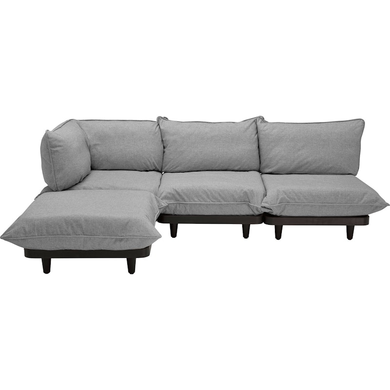 Paletti Modulsofa 3-seters med Sjeselong, Rock Grey