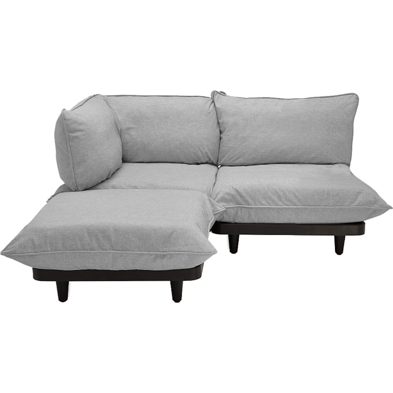 Paletti Modulsofa 2-seters med Sjeselong, Rock Grey