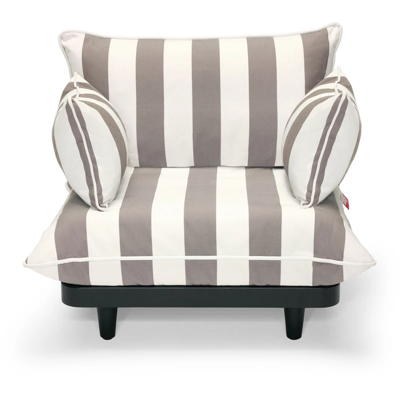 Paletti Loungestol, Stripe Cacao