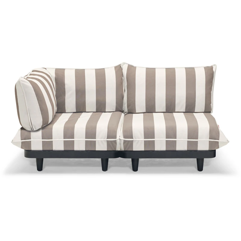 Paletti Modulsofa 2-seters, Stripe Cacao (Left)