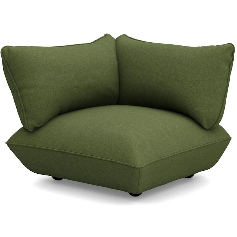 Sumo Boucle Recycled Hjørnedel, Leaf Green