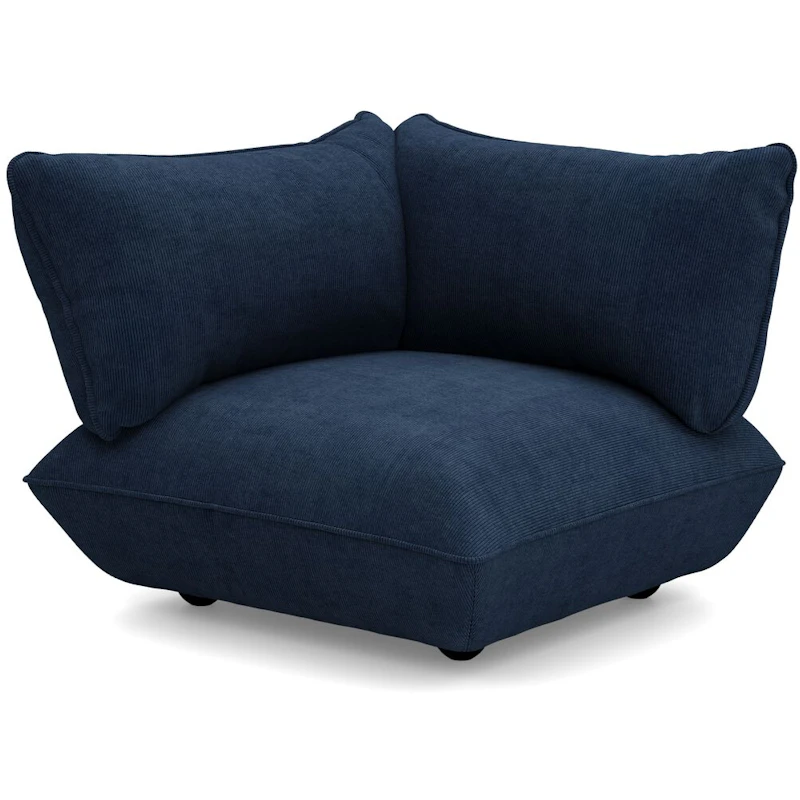 Sumo Left Cord Recycled Hjørnedel, Deep Blue