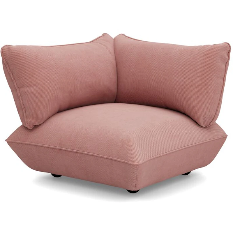 Sumo Left Cord Recycled Hjørnedel, Soft Pink