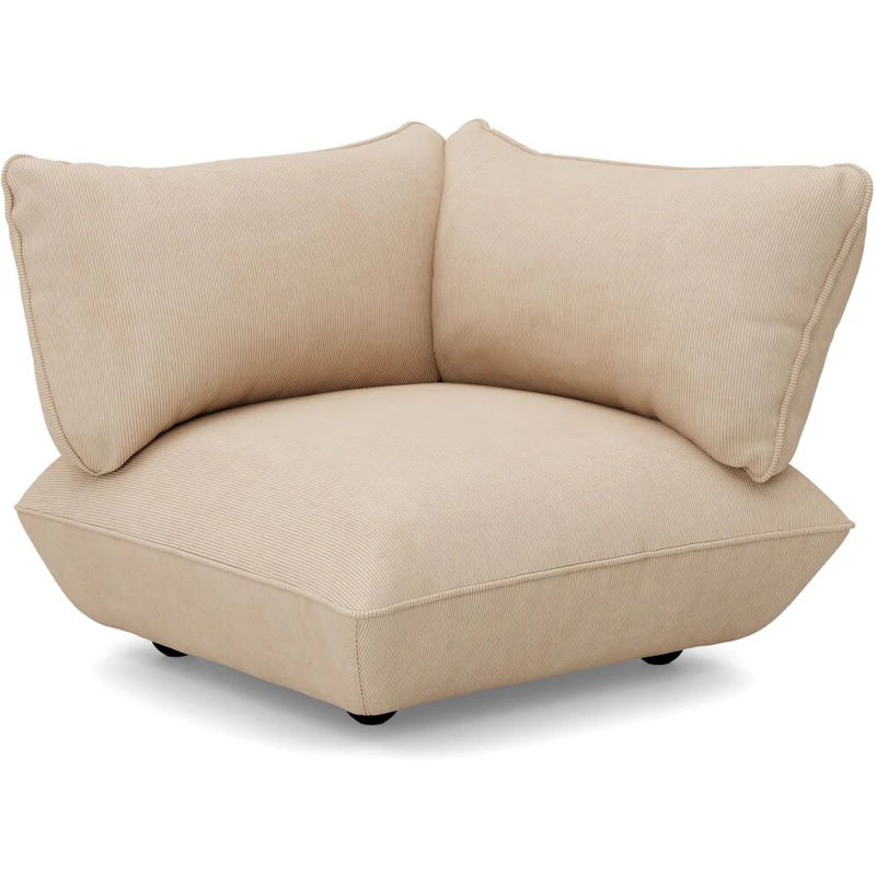 Sumo Right Cord Recycled Hjørnedel, Beige