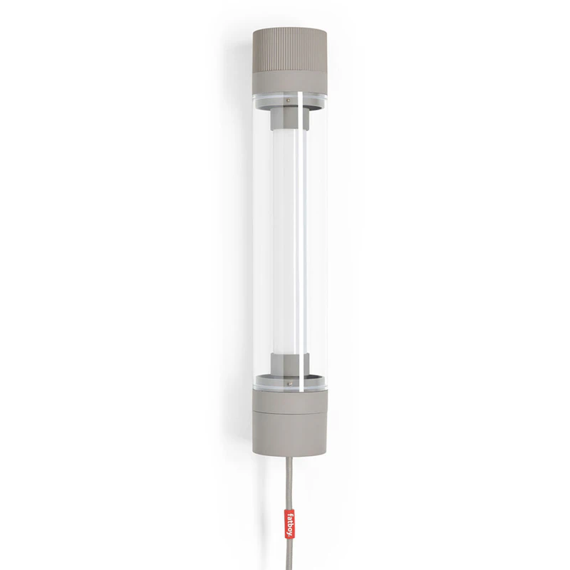 Tjoep lampe lys grå, 50 cm