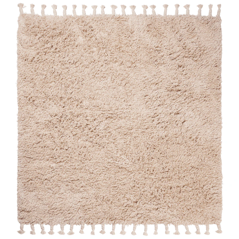 Amass Teppe Off-white, 140x140 cm