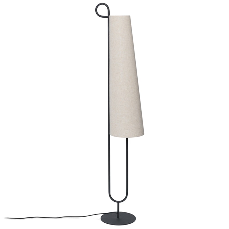 Ancora Gulvlampe, Natural/Sort