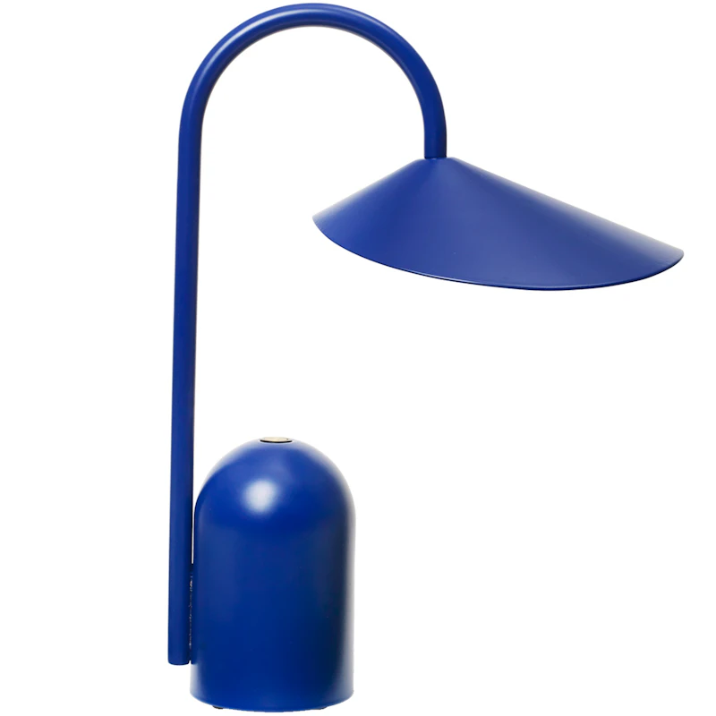 Arum Portabel Lampe, Clear Blue