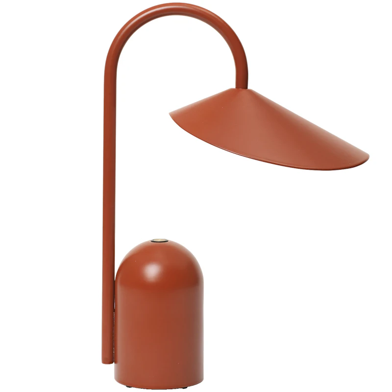Arum Portabel Lampe, Oxide Red