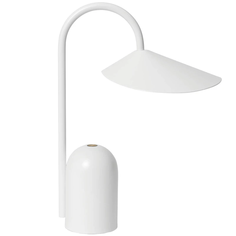 Arum Portabel Lampe, Hvit