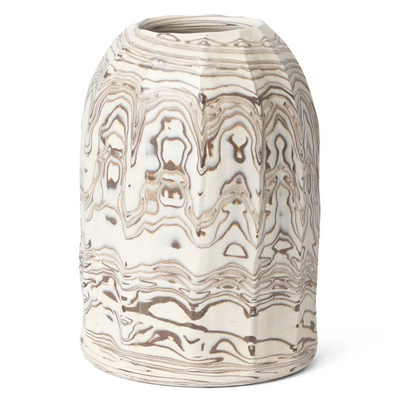 Blend Vase Naturlig, 20 cm