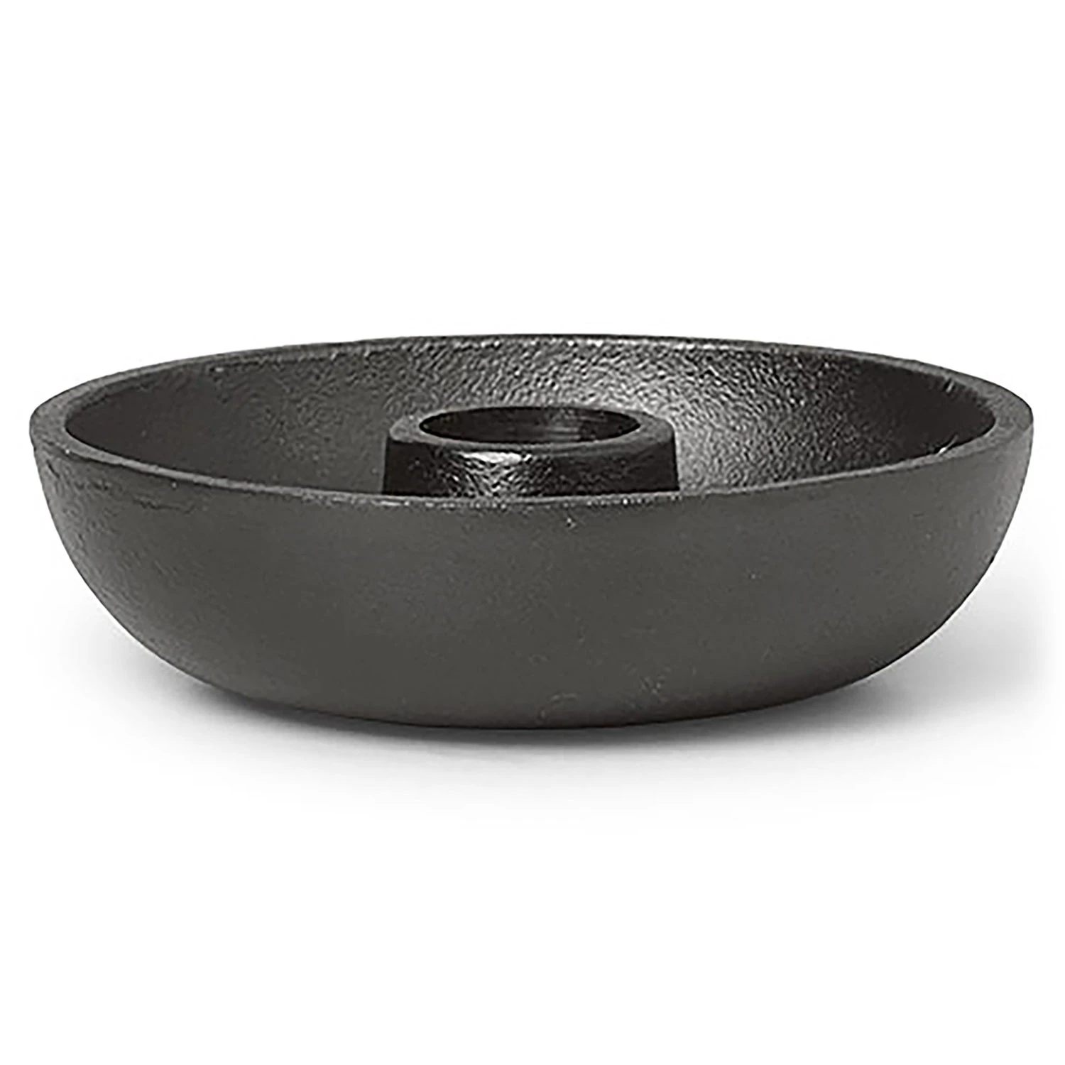 Bowl Single Lysestake &Oslash;10 cm, Svart Aluminium