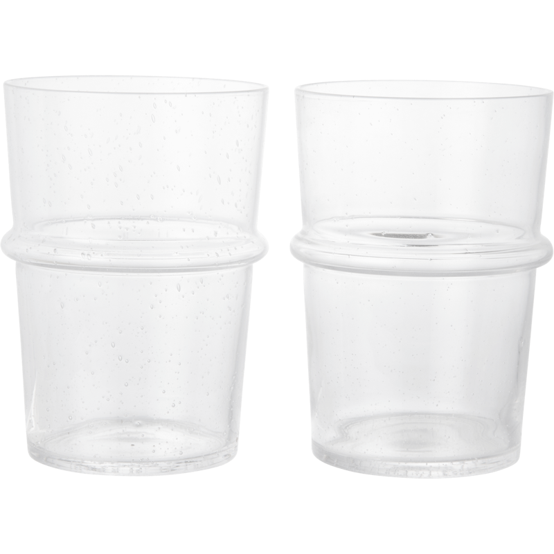 Boya Glass Høy 2-pk, Klar