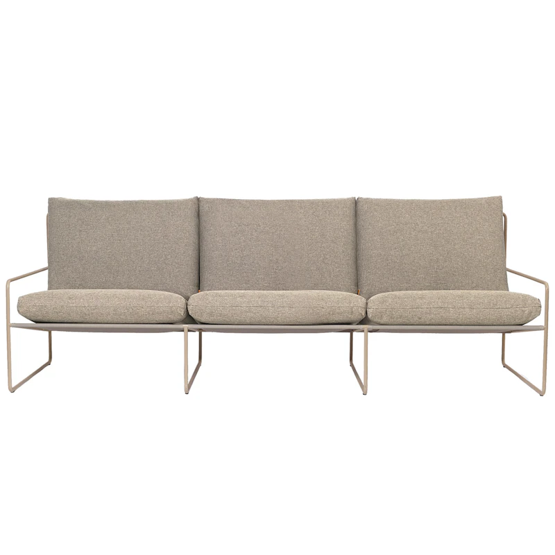 Desert 3-Seter Sofa, Cashmere / Dolce