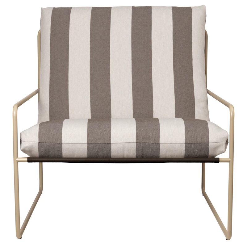 Desert Lenestol, Cashmere / Stripe