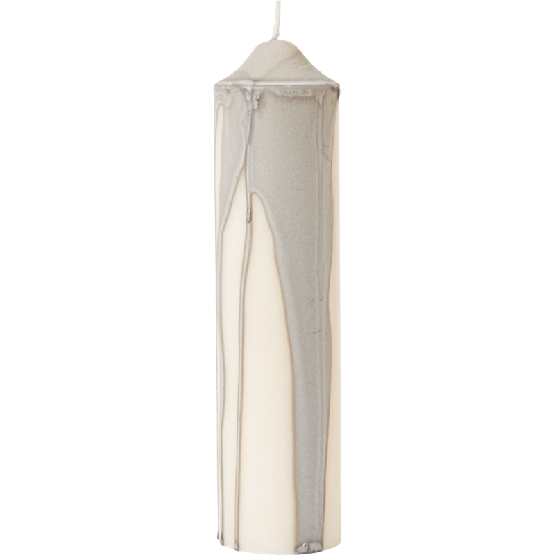 Dryp Kubbelys 20 cm, Varmgrå