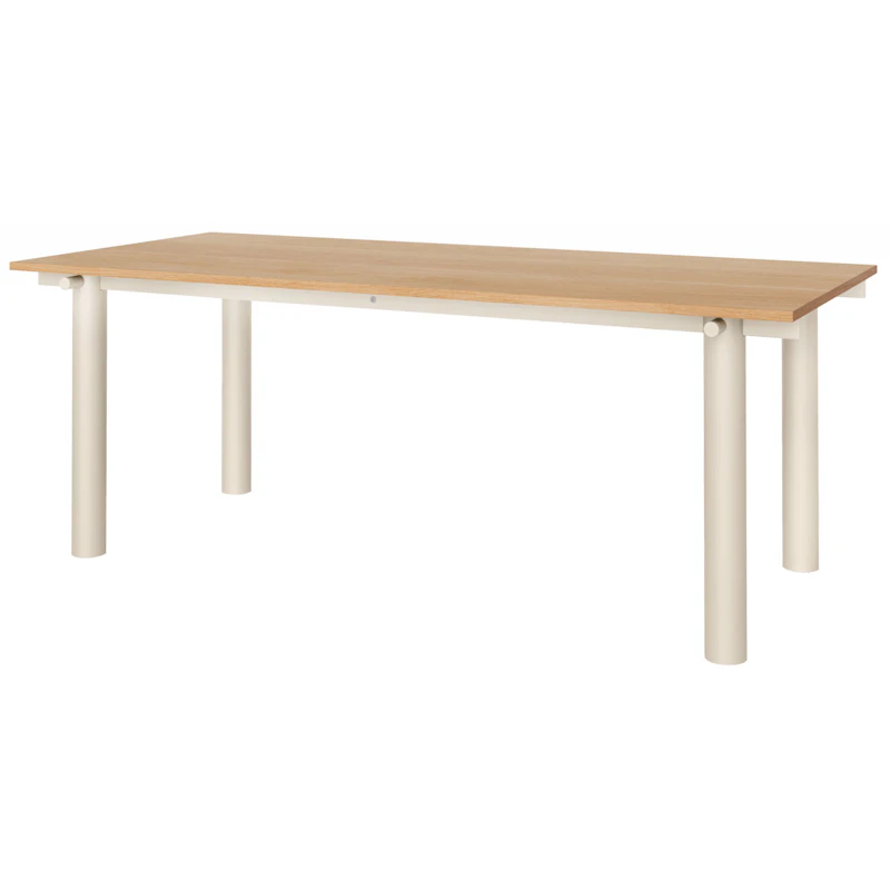 Atura Spisebord 90x200 cm, Lys Kashmir / Eikefiner